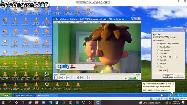 Big Nate Promo - September 9, 2022 (Nickelodeon U.S.) Has BSOD VM (Windows XP) смотреть онлайн