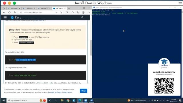 [Learn Dart Fundamental in Arabic 2023] #3 Install Dart For Windows смотреть онлайн
