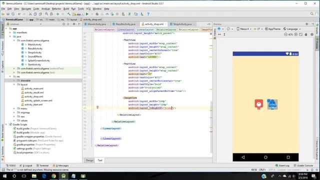 Create an Android GAME - Part 13: Design Shop - Android Studio Tutorial смотреть онлайн