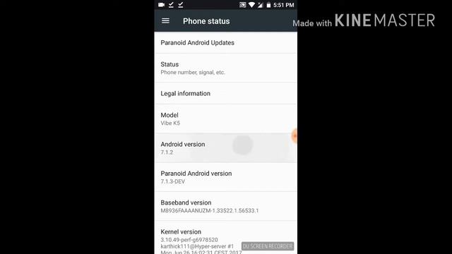 Lenovo Vibe K5 Paranoid Android|AOSPA|Best Stable Rom|VoLTE√√ смотреть онлайн