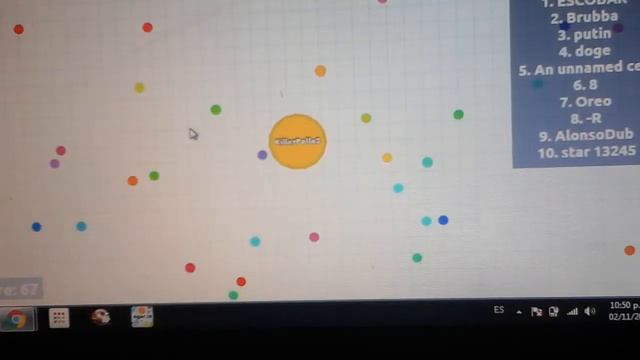 Como va el agar.io en Laptop Windows "7" смотреть онлайн