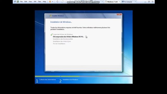 How to install windows 7 pro 64bit with DVD ...... EASY смотреть онлайн