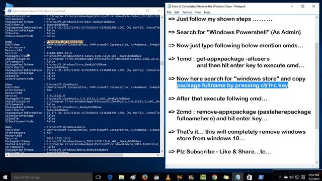 How to Completely Remove the Windows Store from Windows 10 | Quickly смотреть онлайн