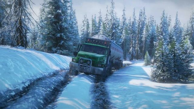 Oil Tank Delivery In Factory SnowRunner 4K Gameplay #technogamerz смотреть онлайн