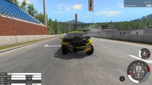 BeamNG drive - Эпичный конец погони смотреть онлайн