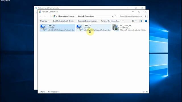 2 Nic teaming tren Windows Server 2016 by Lê Văn Linh смотреть онлайн