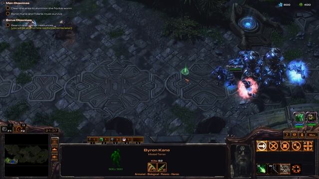 StarCraft II: Shadow of the Past Campaign Mission 7 - Forced Measures смотреть онлайн