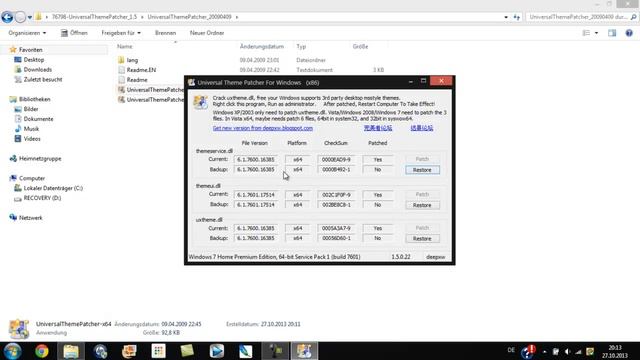 Tutorial: Windows 8 Theme installieren смотреть онлайн