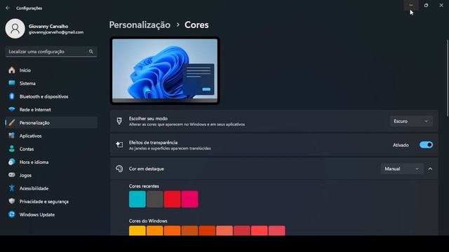 Canal de Tudo - Tema Escuro no Windows 11 - Dark Theme смотреть онлайн