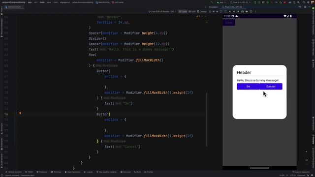 Android Jetpack Compose Dialog and ViewModel MVVM in Hindi #jetpackcompose #dialog #viewmodel #hind смотреть онлайн