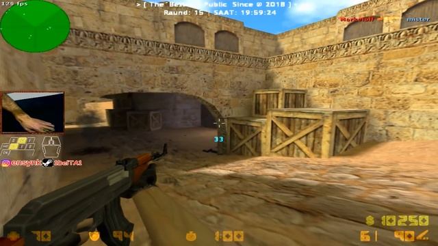 FPS MAX 144? 144HZ - CS 1.6 Public