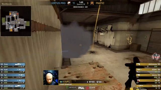 CS:GO  • Virtus Pro Vs Fnatic  -  PGL Major Krakow 2017