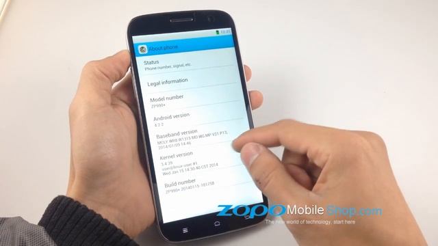 ZOPO ZP990+ plus antutu review смотреть онлайн