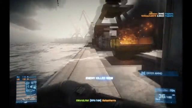 Battlefield 3 Multiplayer Gameplay TDM смотреть онлайн