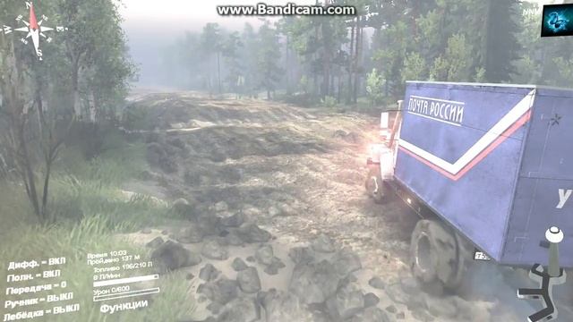 Обзор мода Газ-САЗ-2506 «Земляк версия Alpha в SpinTires