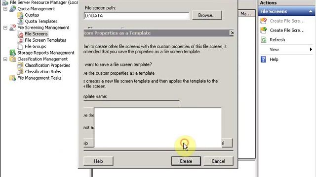 5. File Server Resource Manager 2008 R2: Config FSRM File Screens смотреть онлайн