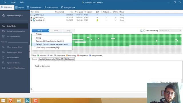 Disk Defrag Nedir? | HDD Sektörlerini Düzenlemek | Harddisk Sağlığı Arttırmak | Harddisk Hızlandırm смотреть онлайн
