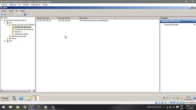 Configuracion de un Servidor DHCP-WINDOWS SERVER R2 2008 смотреть онлайн
