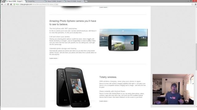 Nexus 4 - Nexus 7 HSPA+ - Nexus 10 Announced! смотреть онлайн