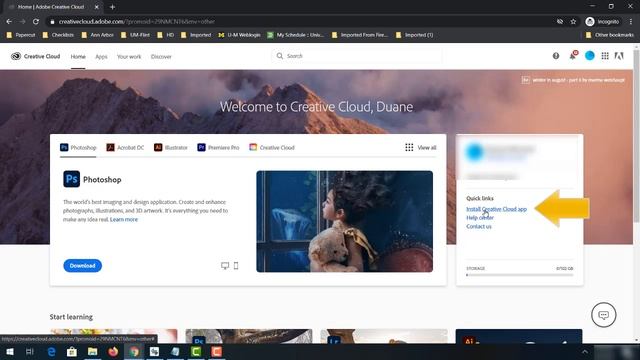 Adobe Creative Cloud setup смотреть онлайн