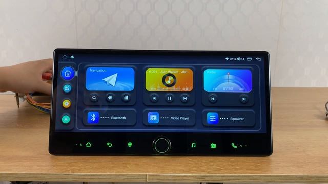 Joying New UI-17 Home Launcher in 12.3" Wide Screen Head Unit смотреть онлайн