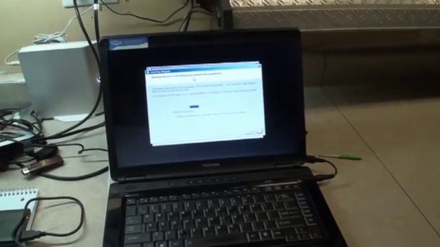 Toshiba Laptop Fix Vista 64bit Blue & Black Screen of Death смотреть онлайн