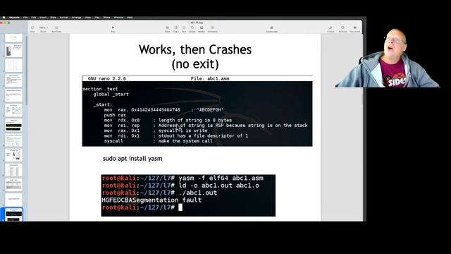 CNIT 127 Lecture 7: Intro to 64-Bit Assembler смотреть онлайн