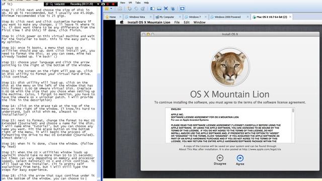 How to install Mac OS X 10.8 Mountain Lion in VMware Workstation смотреть онлайн