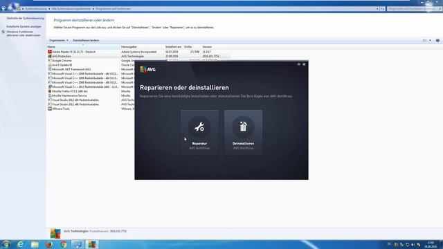 AVG Antivirus deinstallieren смотреть онлайн