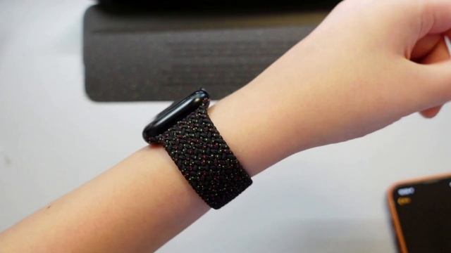 特別版Apple Watch Black Unityブレイデッドソロループと文字盤を試してみました！ смотреть онлайн