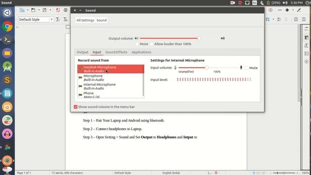 [Turn on English CC] Record Internal Audio of Android Device using Bluetooth and Audacity in Ubuntu смотреть онлайн
