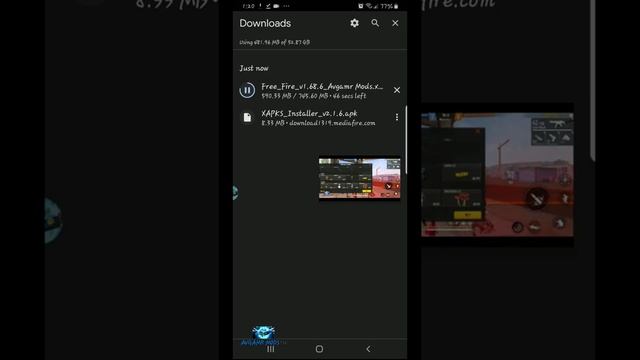 How to Install Free Fire .xapk mod file смотреть онлайн