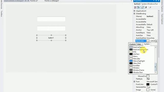 Create User Control for your form смотреть онлайн