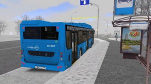 OMSI 2 Зеленоград по маршруту 9 до станции Крюково с голосовым информатором