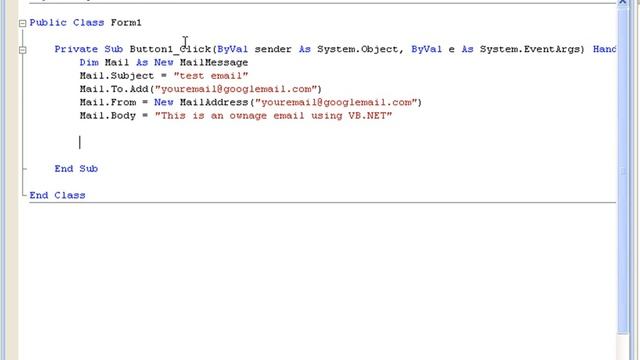 VB.NET Tutorial 24 - Sending An Email (Visual Basic 2008/2010) смотреть онлайн