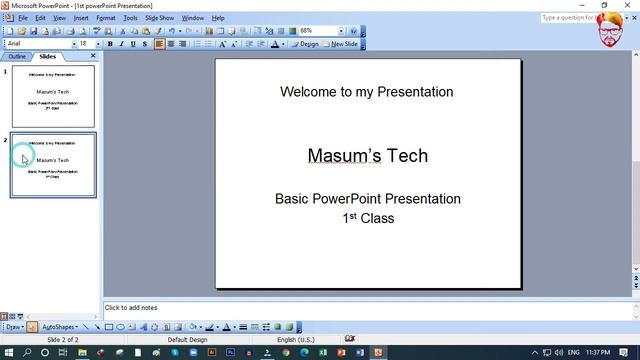 Professional PowerPoint tutorial 2003, 2008, XP, A To Z Presentation System, Basic .ppt Part-2 смотреть онлайн
