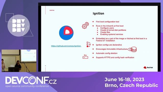 Fedora IoT device onboarding with FDO and Ignition - DevConf.CZ 2023 смотреть онлайн
