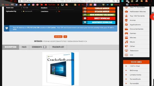 Windows 10 Build 1709 All смотреть онлайн