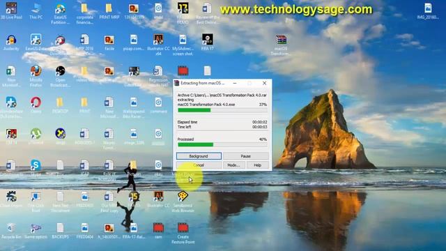 How to Install Mac OS on Windows 10 8 8 1 7 Update Windows PC to Mac OS interface смотреть онлайн