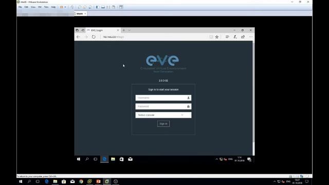 0 Запуск проекта EVE-NG. смотреть онлайн