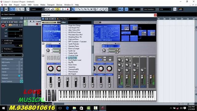 Korg M1 musical instrument original plugin Hindi || Love Musical Studio смотреть онлайн