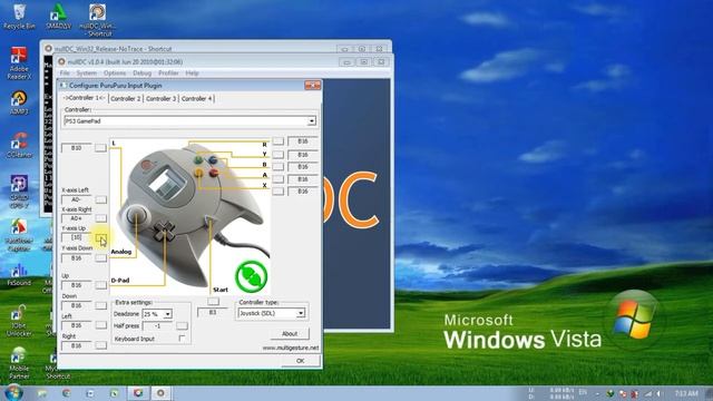 Cara menggunakan joystik di NullDC emulator dreamcast, mudah. смотреть онлайн