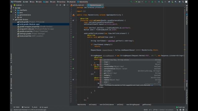 String Request | Android Volley смотреть онлайн