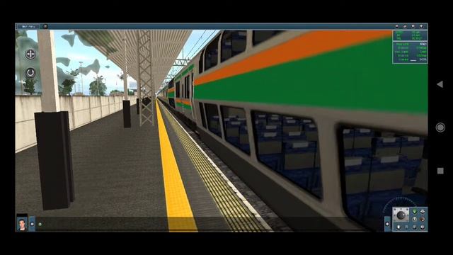 TRAINZ SIMULATOR ANDROID - Train EMU JR E233-3000 Series Ueno-Tokyo Line смотреть онлайн
