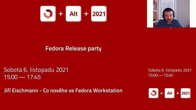 Jiří Eischmann – Co nového ve Fedora 35 Workstation смотреть онлайн