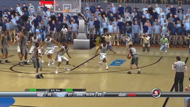 South Regional Sweet 16-#1 82' UNC vs #13 91' Georgetown-March Madness w/Classic Teams смотреть онлайн
