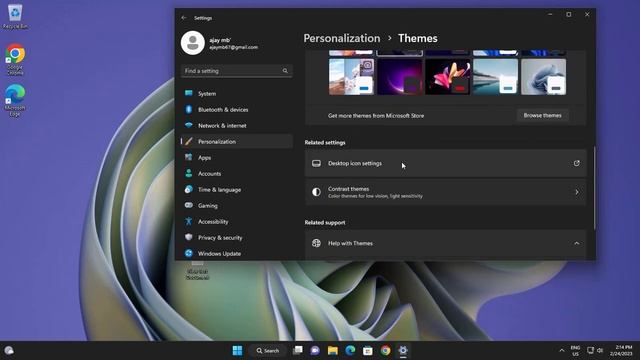 Allow Themes From Changing Desktop Icons in Windows 11 (Easy Method) смотреть онлайн