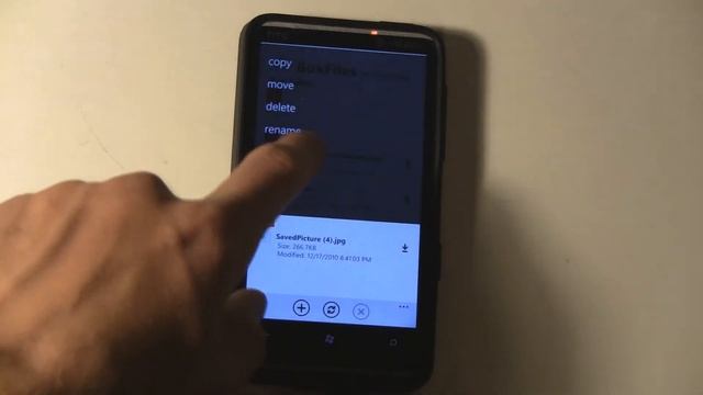 WP7 App: BoxFiles for Dropbox (WMPoweruser.com) смотреть онлайн