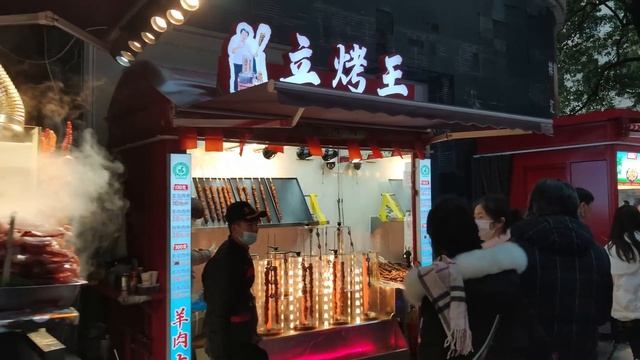 🐰Chinese New Year is Coming~Sunset Walk in Shanghai Lively Downtown 2023|Window Shopping 漫步在春节前的上海 смотреть онлайн