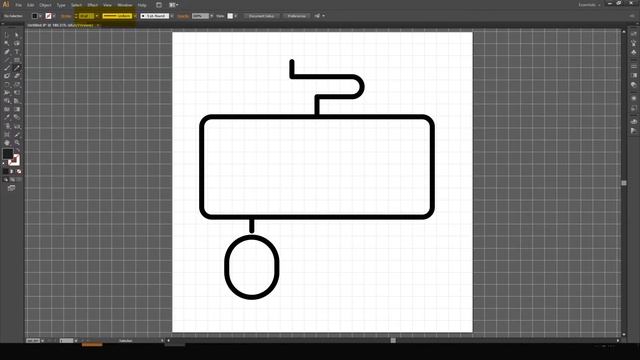 Illustrator Tutorial: Design a Device, interface, keyboard Icon Design - Illustrator Tutorial смотреть онлайн